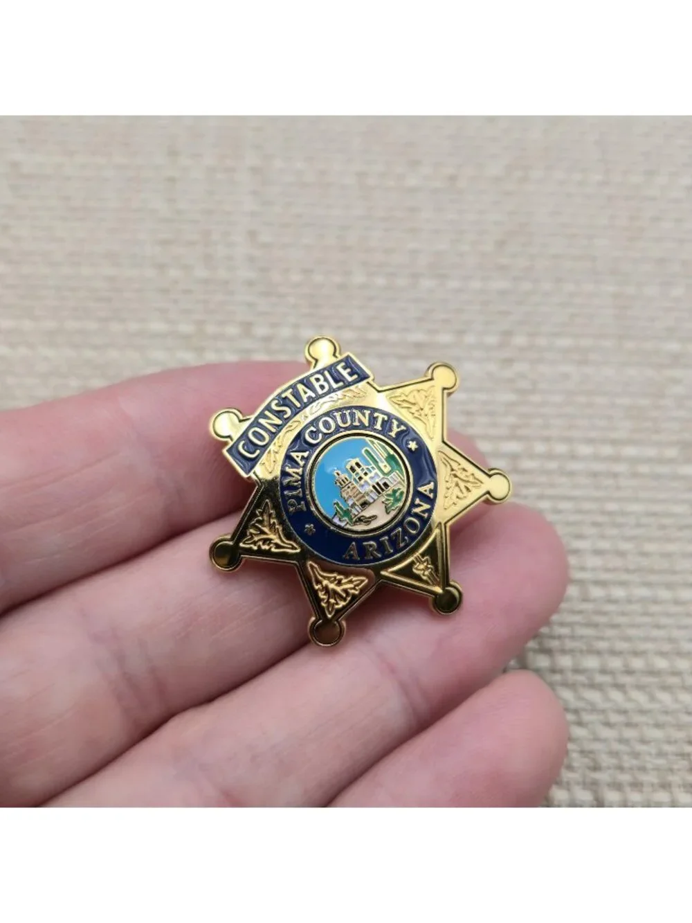 Pima County Constable Badge Pin - Arizona Law Enforcement Memorabilia A8097